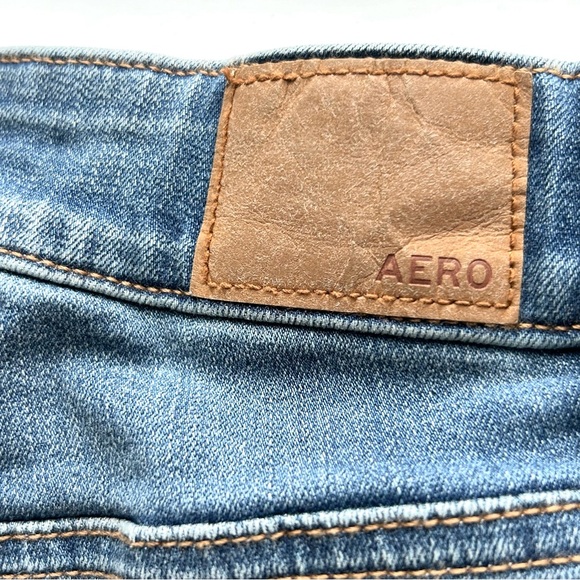 🏖️Women’s Aero High Rise Midi Jean Shorts. Size: 6 - Picture 4 of 7